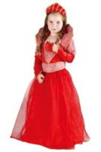 Kids Costumes to Hire -  Queen - Toddler - Red Dress